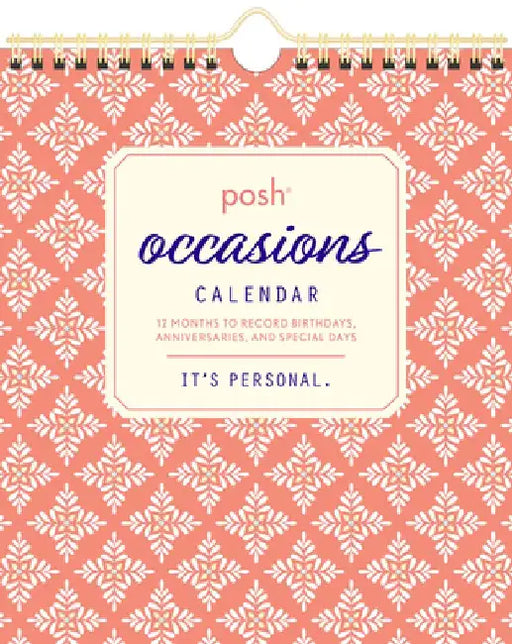 Posh: Occasions Calendar by Andrews McMeel Publishing