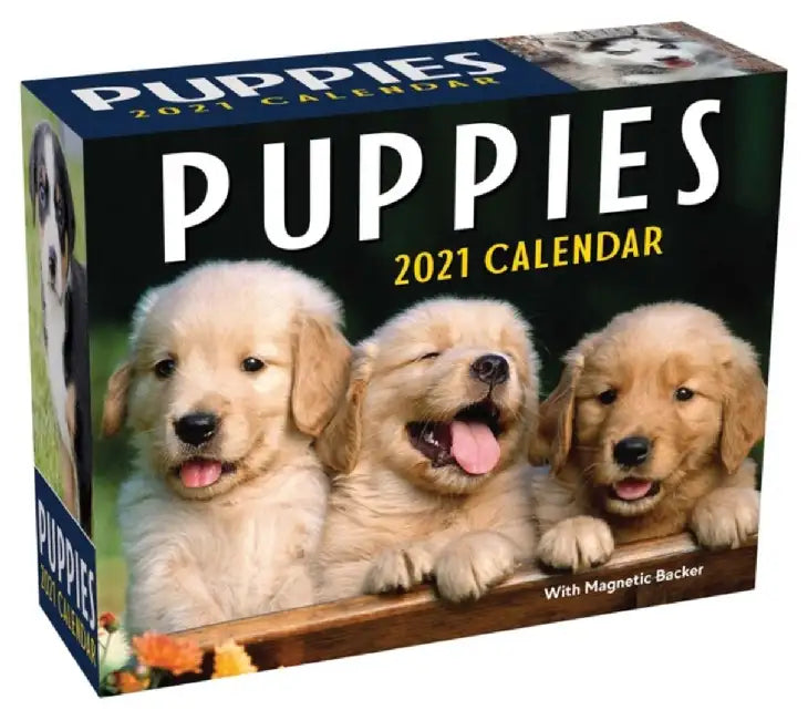 Puppies 2021 Mini Day-To-Day Calendar by Andrews McMeel Publishing
