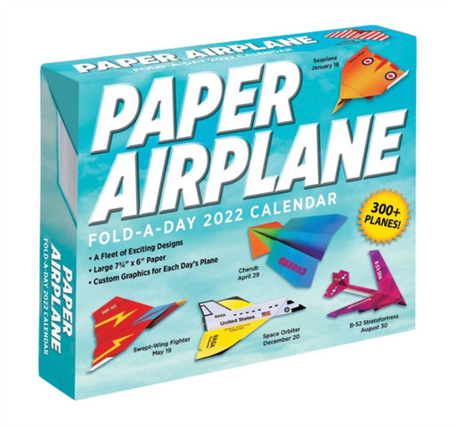 Paper Airplane 2022 Fold-A-Day Calendar by Lee, Kyong