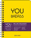 You Are a Badass Deluxe Organizer 17-Month 2023-2024 Monthly/Weekly Planner Cale by Jen Sincero