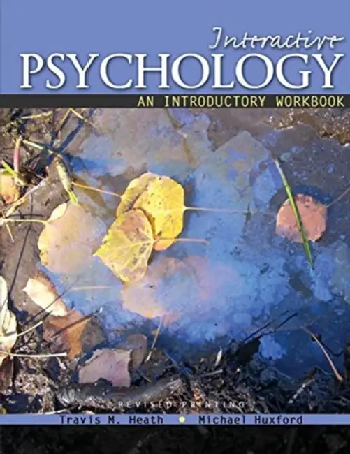 Interactive Psychology: An Introductory Workbook by Zane Grey