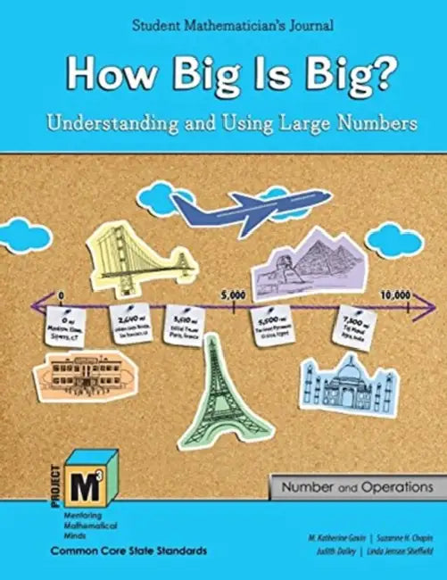 Project M3: Level 3-4: How Big Is Big? Understanding and Using Large Numbers Student Mathematician's Journal by Toija Cinque