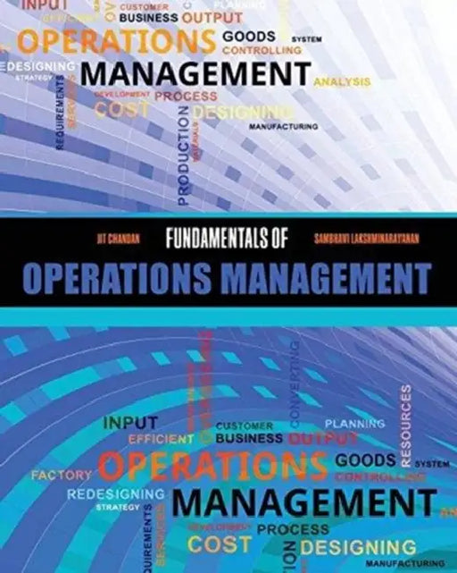 Fundamentals of Operations Management by Guojun (University of Connecticut, U.S.A) Gan