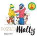 Dogsled Molly by Janice McAlpine, Merri Vacura