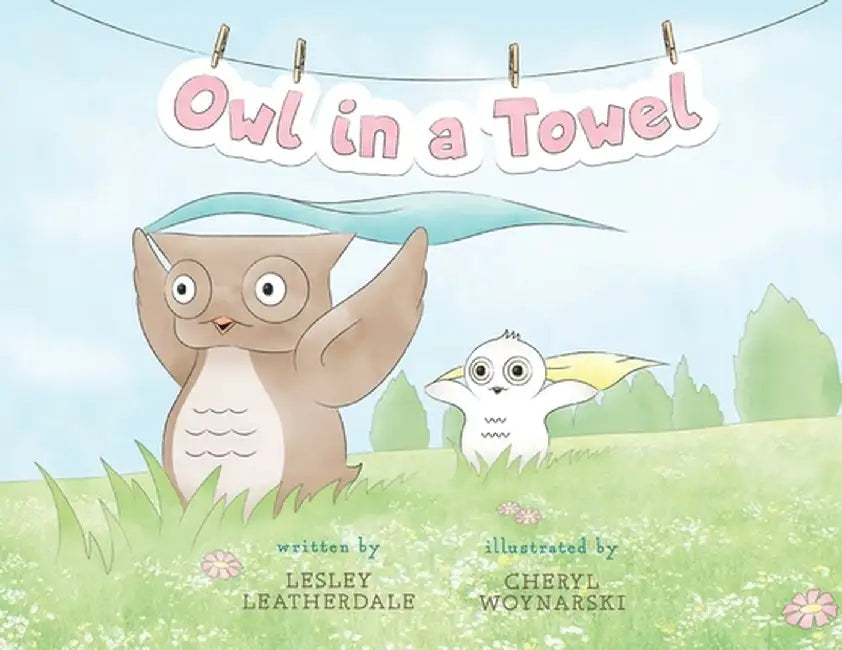 Owl in a Towel by Lesley Leatherdale