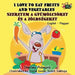 I Love to Eat Fruits and Vegetables: English Hungarian Bilingual Edition by Shelley Admont, Kidkiddos Books