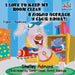 I Love to Keep My Room Clean: English Ukrainian Bilingual Children's Book by Shelley Admont, Kidkiddos Books