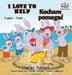 I Love to Help: English Polish Bilingual Children's Books by Shelley Admont, Kidkiddos Books