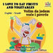 I Love to Eat Fruits and Vegetables (English Serbian Bilingual Book Latin alphabet) by Shelley Admont, Kidkiddos Books