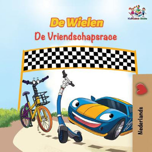 De Wielen De Vriendschapsrace: The Wheels The Friendship Race - Dutch edition by Kidkiddos Books, Inna Nusinsky