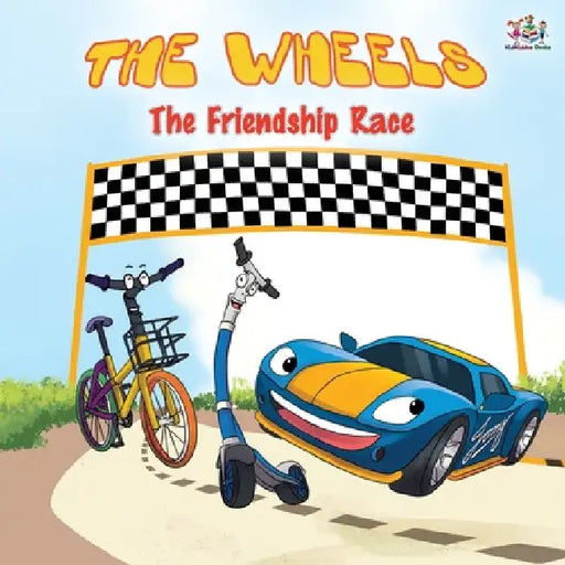 The Wheels -The Friendship Race: Children's Picture Book by Kidkiddos Books
