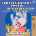 I Love to Sleep in My Own Bed (English Swedish Bilingual Book) by Shelley Admont