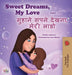 Sweet Dreams, My Love (English Hindi Bilingual Book for Kids) by Shelley Admont