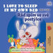 I Love to Sleep in My Own Bed (English Czech Bilingual Book for Kids) by Shelley Admont