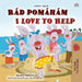 I Love to Help (Czech English Bilingual Book for Kids) by Shelley Admont