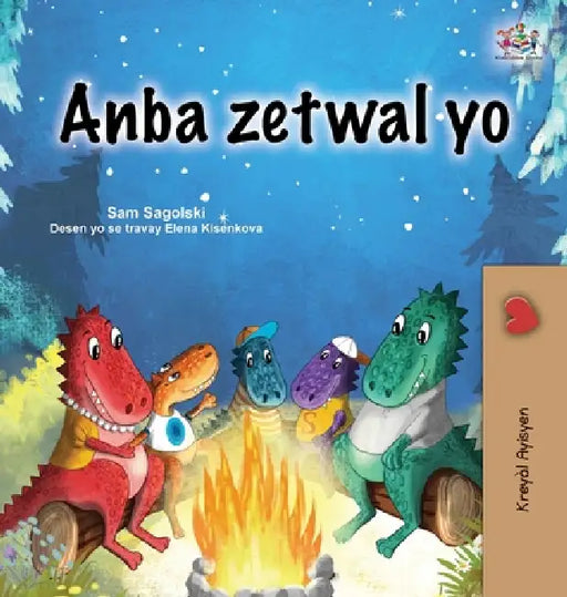 Under the Stars (Haitian Creole Kids Book) by Sam Sagolski, Kidkiddos Books