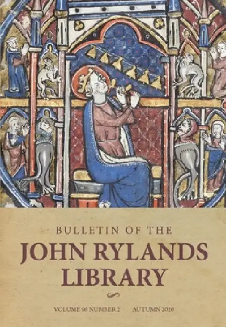 Bulletin of the John Rylands Library 96/2 by Stephen Mossman