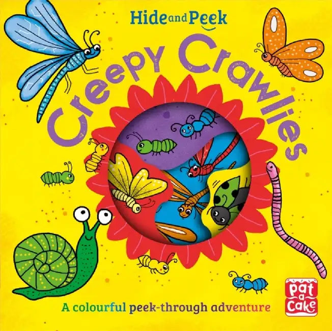 Hide and Peek: Creepy Crawlies by Pat-a-Cake