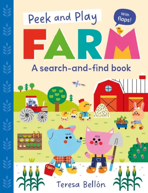 Peek and Play: Farm: A fun and interactive lift-the-flap search-and-find board book by Pat-a-Cake