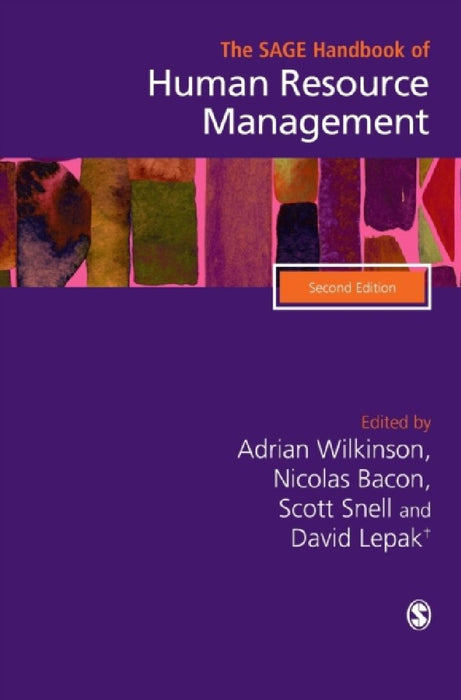 The SAGE Handbook of Human Resource Management by Adrian Wilkinson
