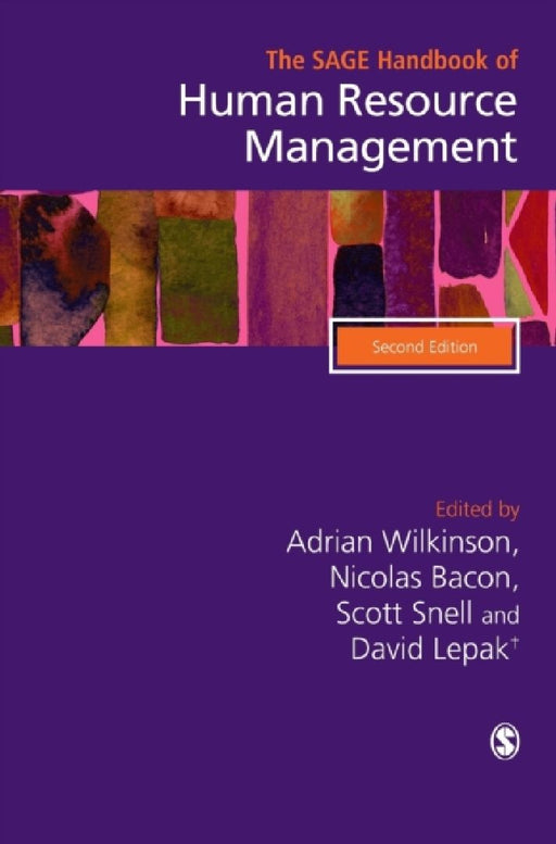 The SAGE Handbook of Human Resource Management by Adrian Wilkinson