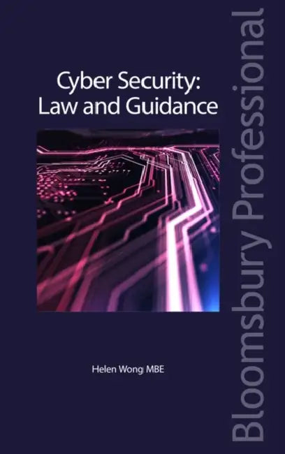 Cyber Security: Law and Guidance by Helen Wong Mbe