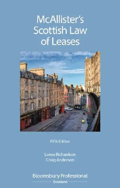 McAllister's Scottish Law of Leases by Lorna Richardson