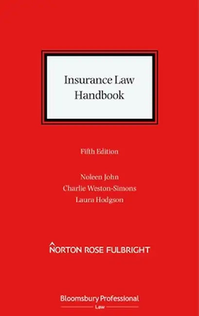 Insurance Law Handbook by Noleen John