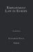 Employment Law in Europe by Elizabeth Field