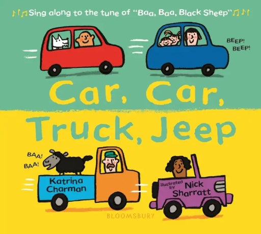 Car, Car, Truck, Jeep by Katrina Charman