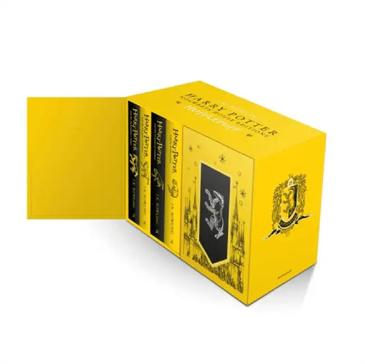 Harry Potter Hufflepuff House Editions Hardback Box Set by J. K. Rowling