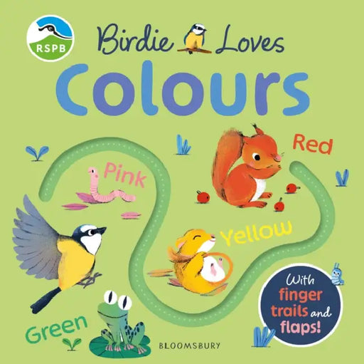 RSPB Birdie Loves Colours: With finger trails and lift-the-flap surprises! by RSPB