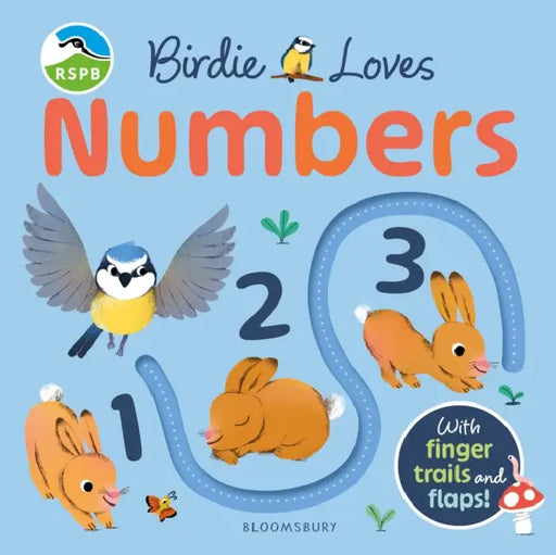 RSPB Birdie Loves Numbers: With finger trails and lift-the-flap surprises! by RSPB