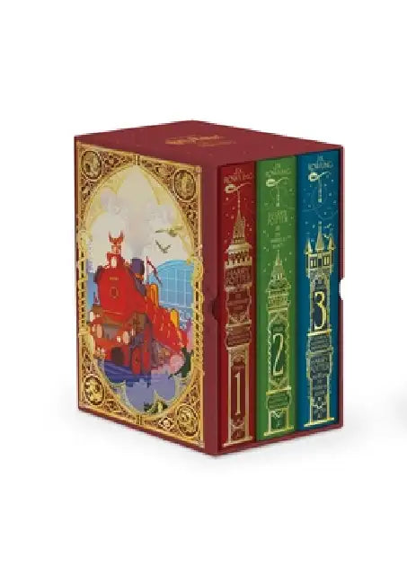 Harry Potter 1-3 Box Set: MinaLima Edition by J.K. Rowling
