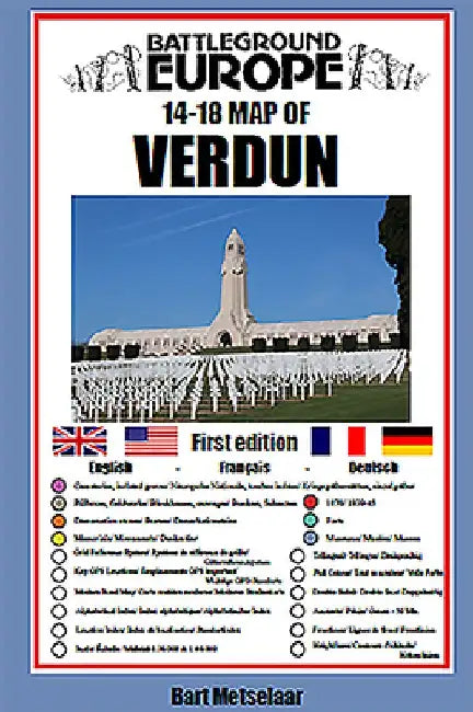 Verdun (Map) by Bart Metselaar