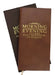 Morning and Evening Tan Leather by Charles Haddon Spurgeon