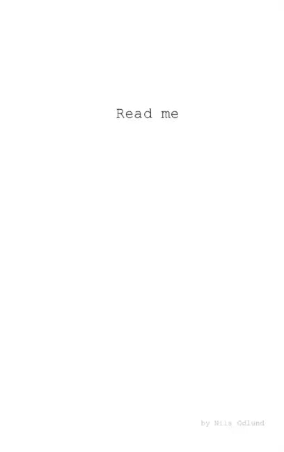 Read Me by Nils Ödlund
