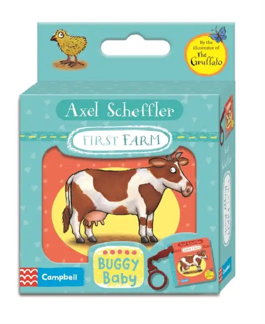 Axel Scheffler First Farm Buggy Book by Axel Scheffler