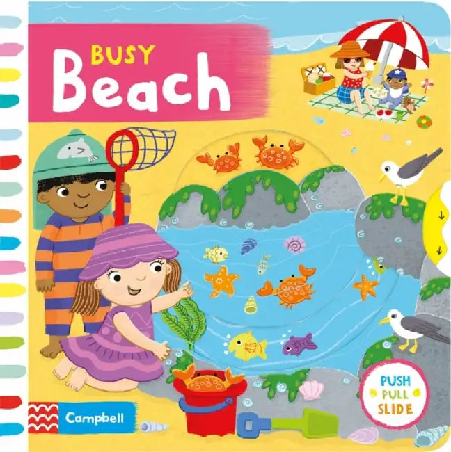 Busy Beach by Campbell Books