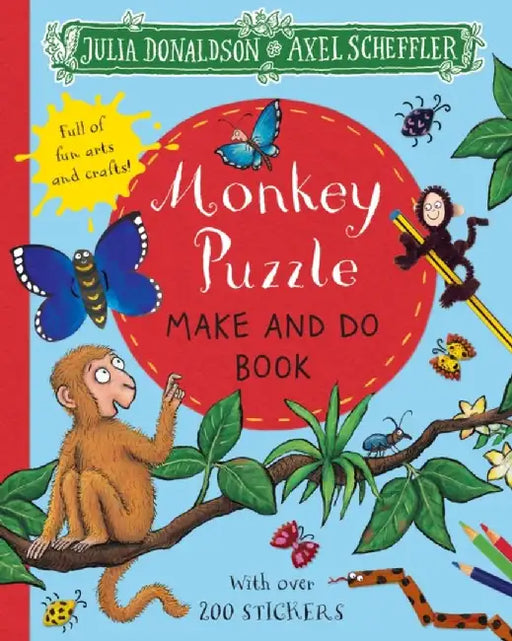 Monkey Puzzle Make and Do Book by Julia Donaldson