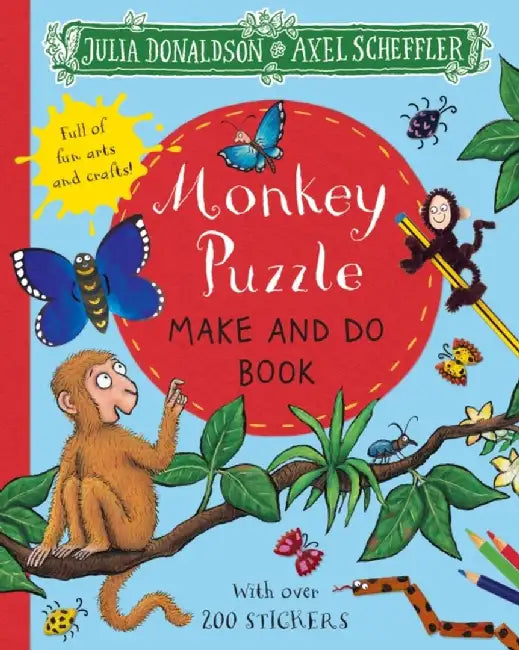 Monkey Puzzle Make and Do Book by Julia Donaldson