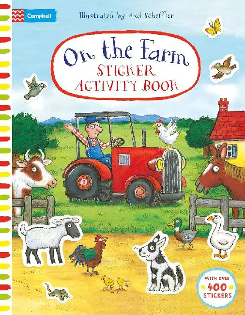 Axel Scheffler on the Farm: Sticker Activity Book by Campbell Books