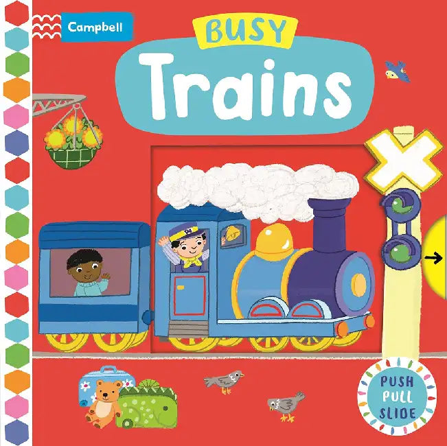 Busy Trains by Campbell Books