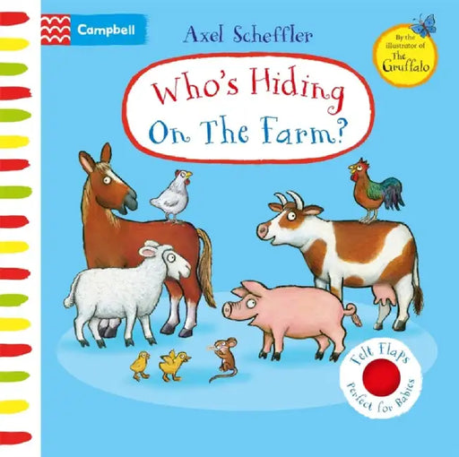 Who's Hiding On The Farm? by Campbell Books