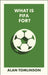 What Is Fifa For? by Alan Tomlinson
