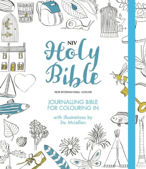 NIV Journalling Bible for Colouring In by New International Version