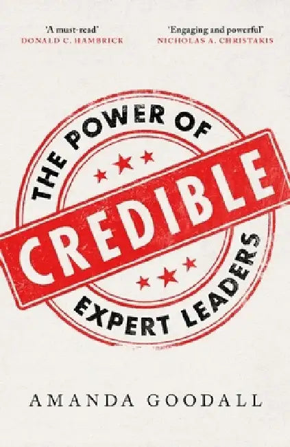 Credible by Amanda Goodall