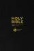 NIV Larger Print Black Leather Bible by New International Version
