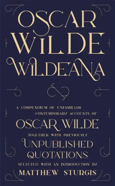Wildeana (riverrun editions) by Oscar Wilde