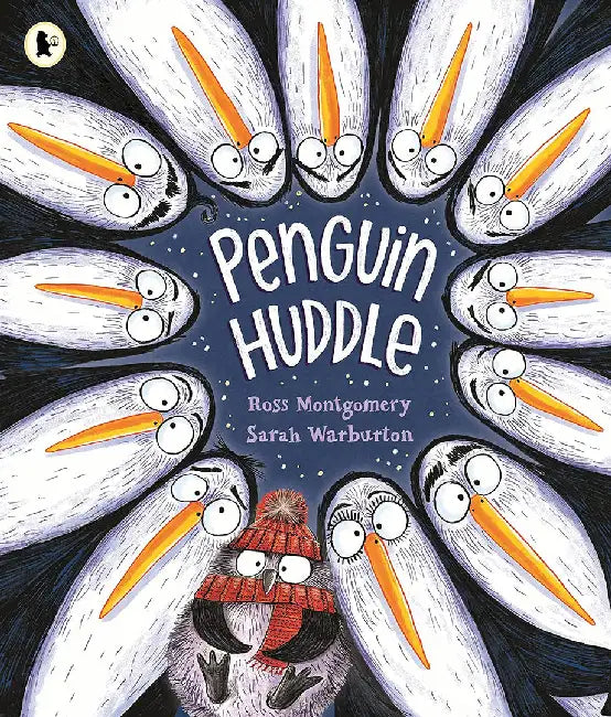 Penguin Huddle by Ross Montgomery